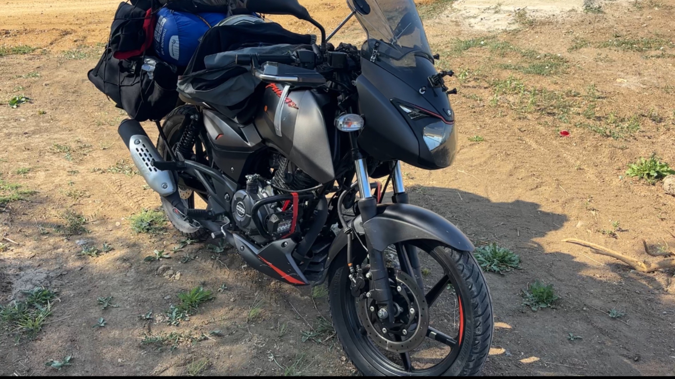 Путешествие на мотоцикле Bajaj pulsar 180. (Баджадж пульсар 180) Часть 2.