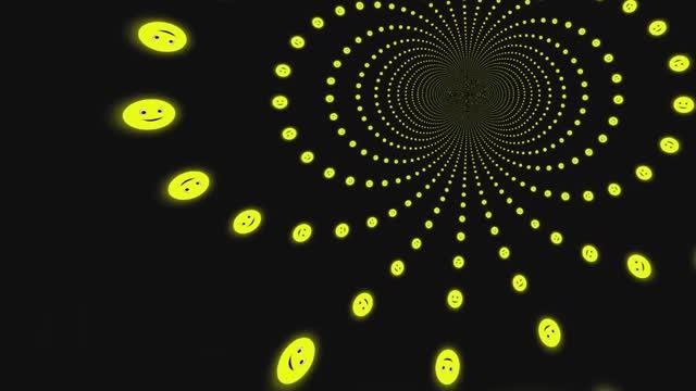 Высококонтрастное детское сенсорное видео. Простая анимация и музыка.