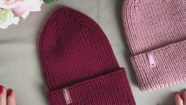СТИЛЬНАЯ, ДВУСТОРОННЯЯ МОДНАЯ ШАПКА ЛУКОВКА! KNITTEDHAT