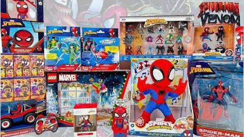 Spider-Man. Человек-паук. Распаковка игрушек