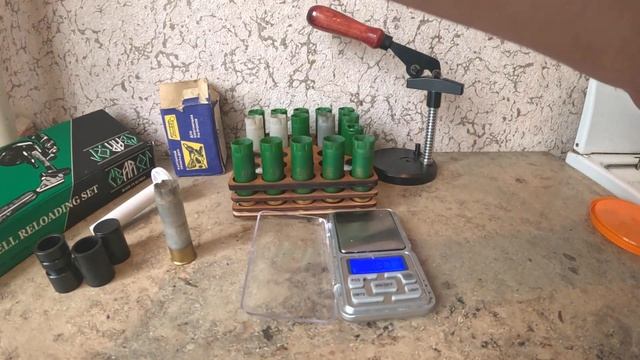 Станок для снаряжения патронов 12 калибра
