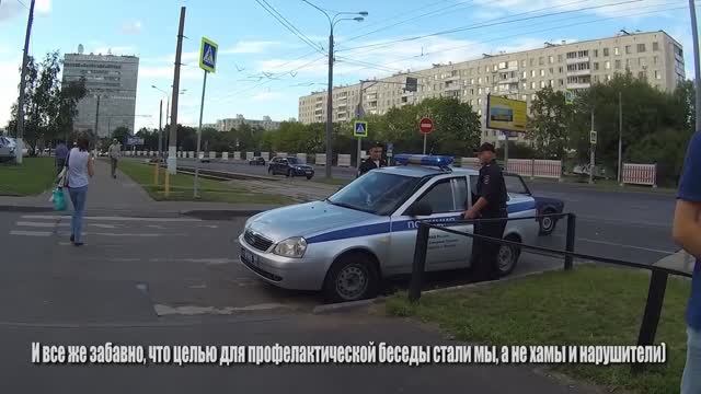 СтопХам-Автобыдло трусливо ретируется №10