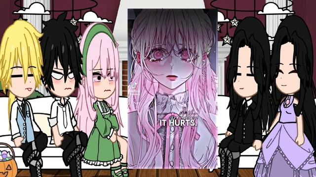 – React to Becoming the villain's family || Реакция Злодей и я стали семьёй по контракту –