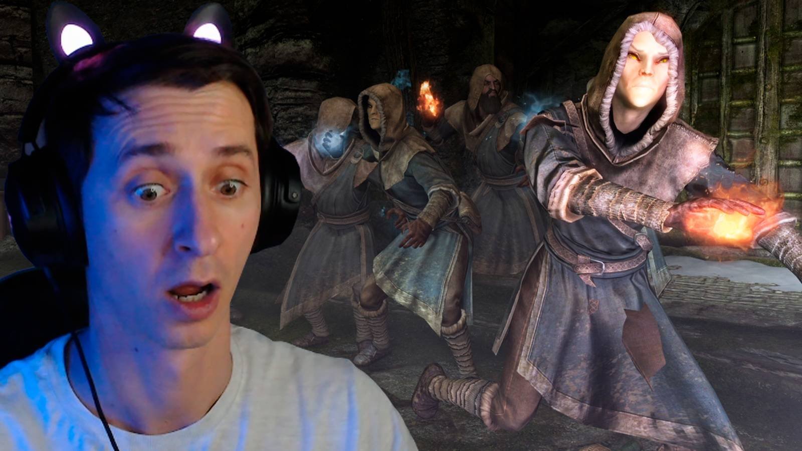 Requiem MR. CAT Skyrim SE ПРОХОЖДЕНИЕ 2024! Легендарная сложность, Лучник! #10 Много магов.