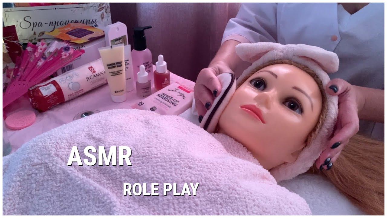 ASMR♀️УСЫПЛЯЮЩЕЕ СПА ПЕРЕД СНОМУход за КожейМассаж/ЗАСЫПАЙТЕ ПОД МОЙ ШЕПОТ/ASMR Roleplay