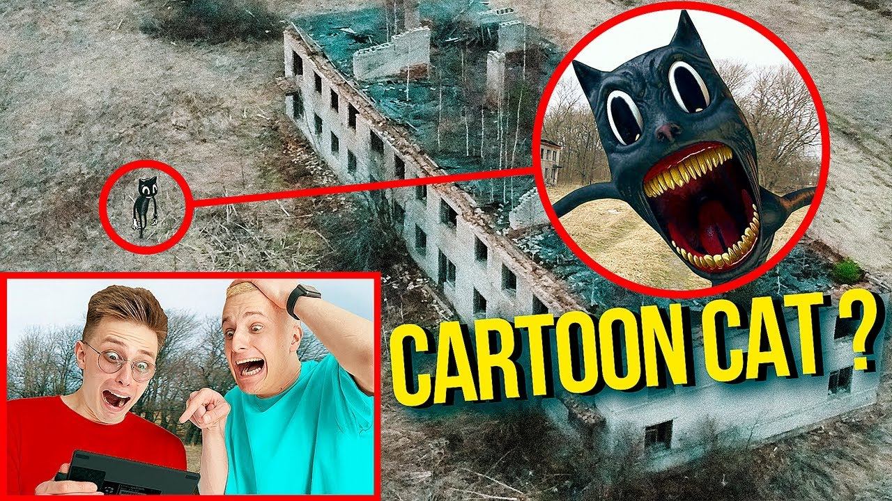 ВЫ НЕ ПОВЕРИТЕ МОЙ ДРОН СНЯЛ РЕАЛЬНОГО CARTOON CAT ! Серия 1