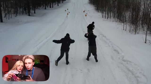 Вы не поверите! Мой дрон снял этих зомби зимой рядом с нами!