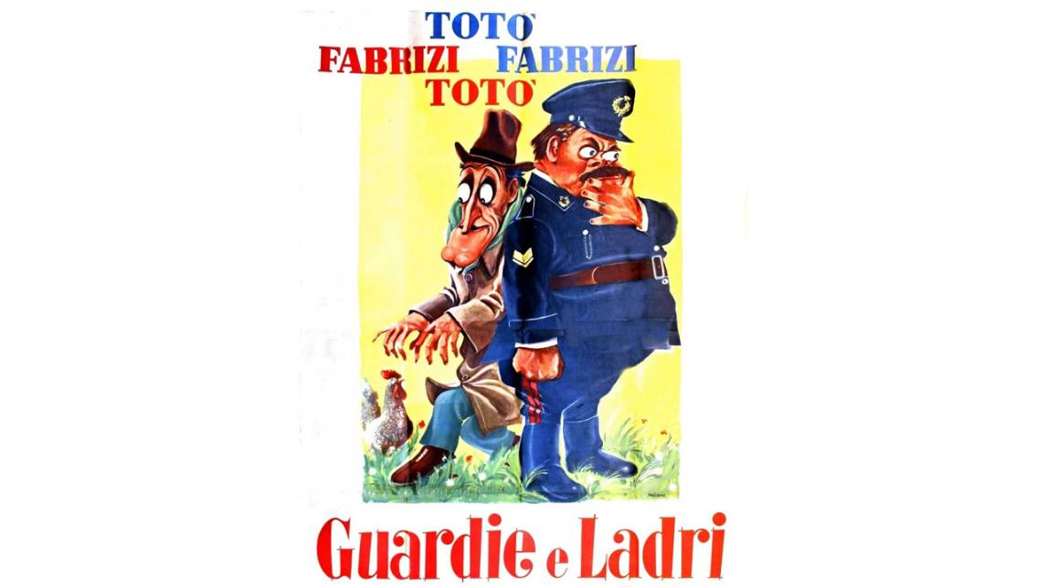 Полицейские и воры / Guardie e ladri 1951