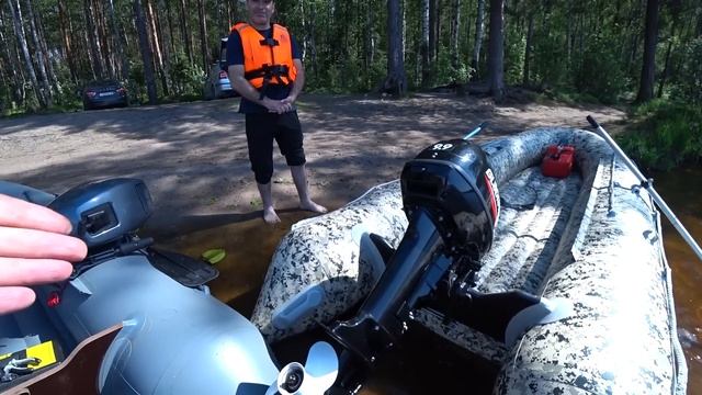Китайский мотор Gladiator 9.9 против Yamaha 9.9, Стоит ли брать китайца?