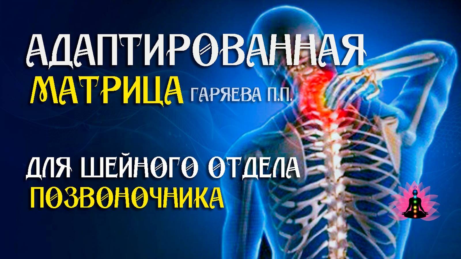 Матрица для шейного отдела позвоночника 🌀 Адаптированная программа матрица ☀️ SoftRadio.ru