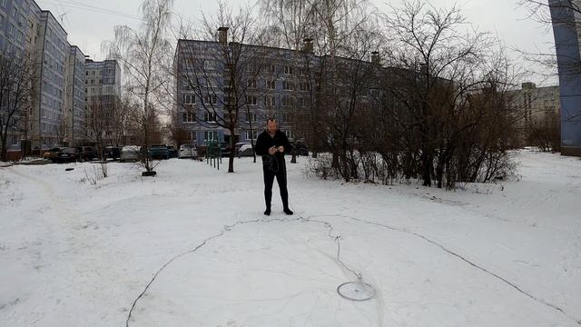 Кастинговая сеть с большим кольцом 5м