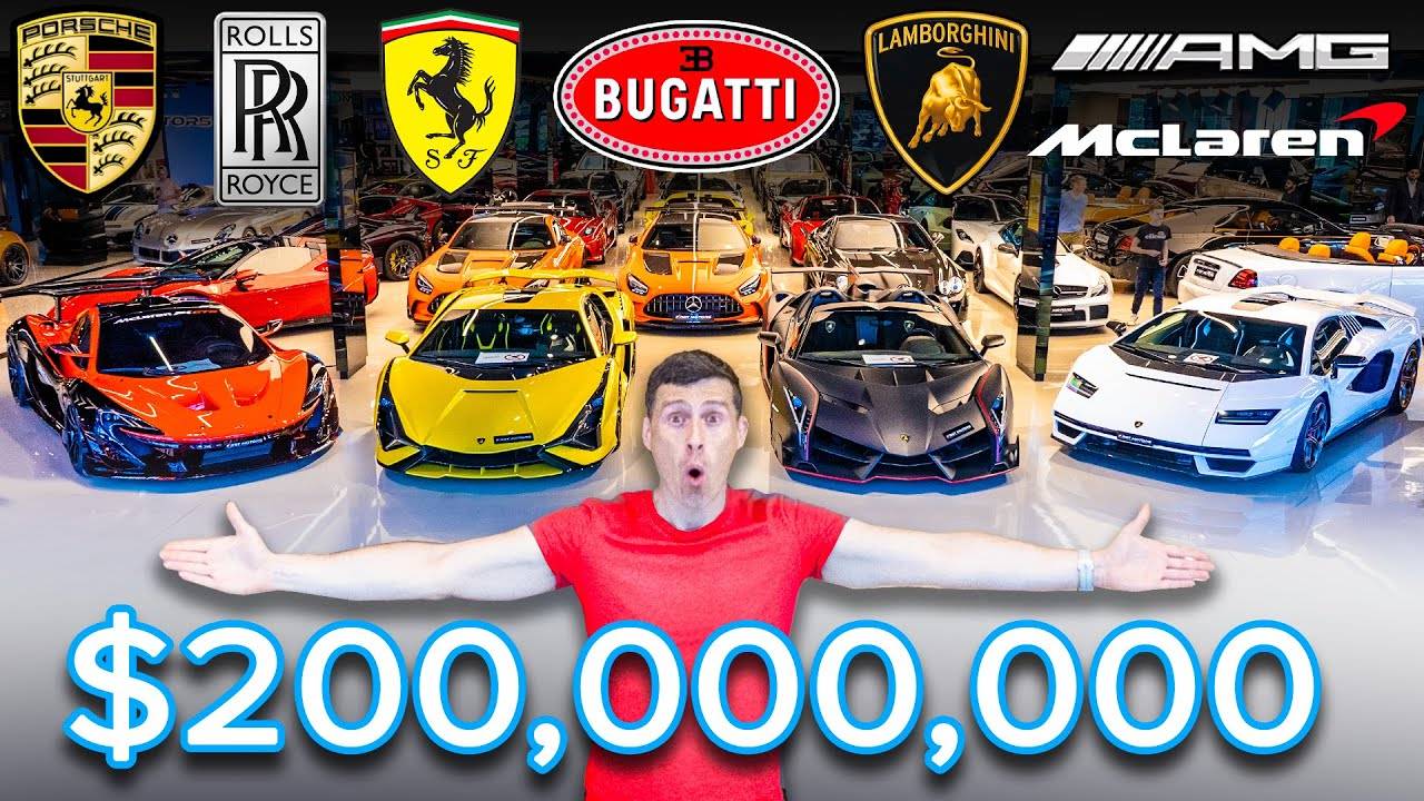 Потратил 20 МИЛЛИОНОВ ДОЛЛАРОВ за полчаса в самом БЕЗУМНОМ автосалоне!