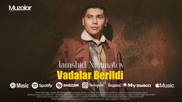 VAʼDALAR BERILDI - JAMSHID XIMMATOV