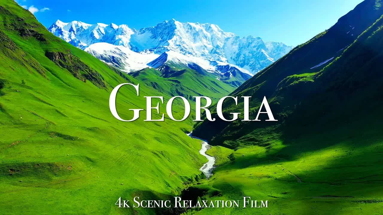 Georgia 4K - Scenic Relaxation Film With Calming Music