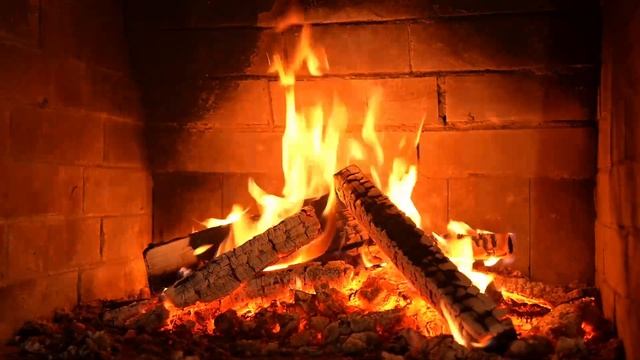 Уютный Камин 🔥 Расслабляющий видео на 2 часа