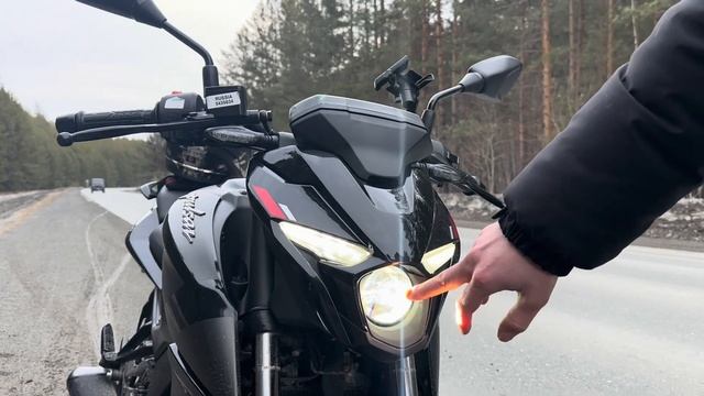 Первый выезд на Bajaj Pulsar N250