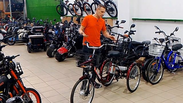 Трехколесный электровелосипед РВЗ «Чемпион»: комфорт и устойчивость для взрослых и пожилых людей
