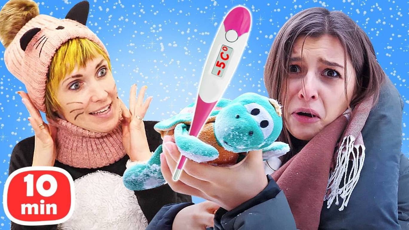 Приключения Дикой Кошки Веселое видео для детей Капуки Кануки про игрушки