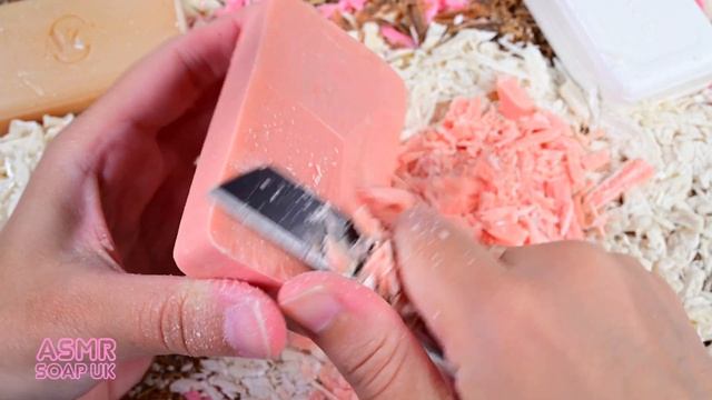 ASMR SOAP. 🩷🤍🤎Резка сухого мыла. Satisfying video🩷🤍🤎