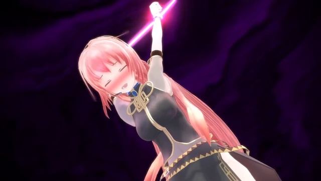 【高画質リメイク】光るリングで巡音ルカの手足の自由を奪う!2019