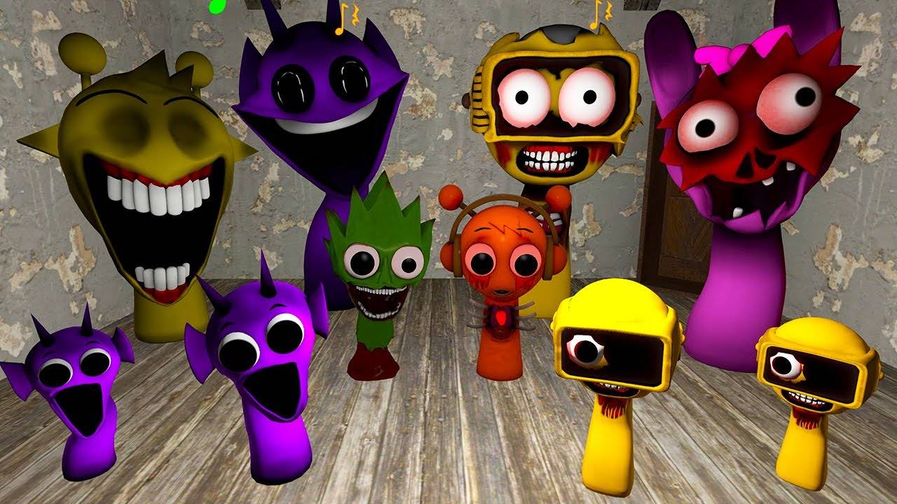 МЫ НАШЛИ ХОРРОР СПРУНКИ В ГРЕННИ ОНЛАЙН - Horror Incredibox Sprunki Song Granny Online Gmod