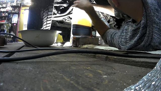 Замена масла в АКПП mitsubishi pajero sport 3-1