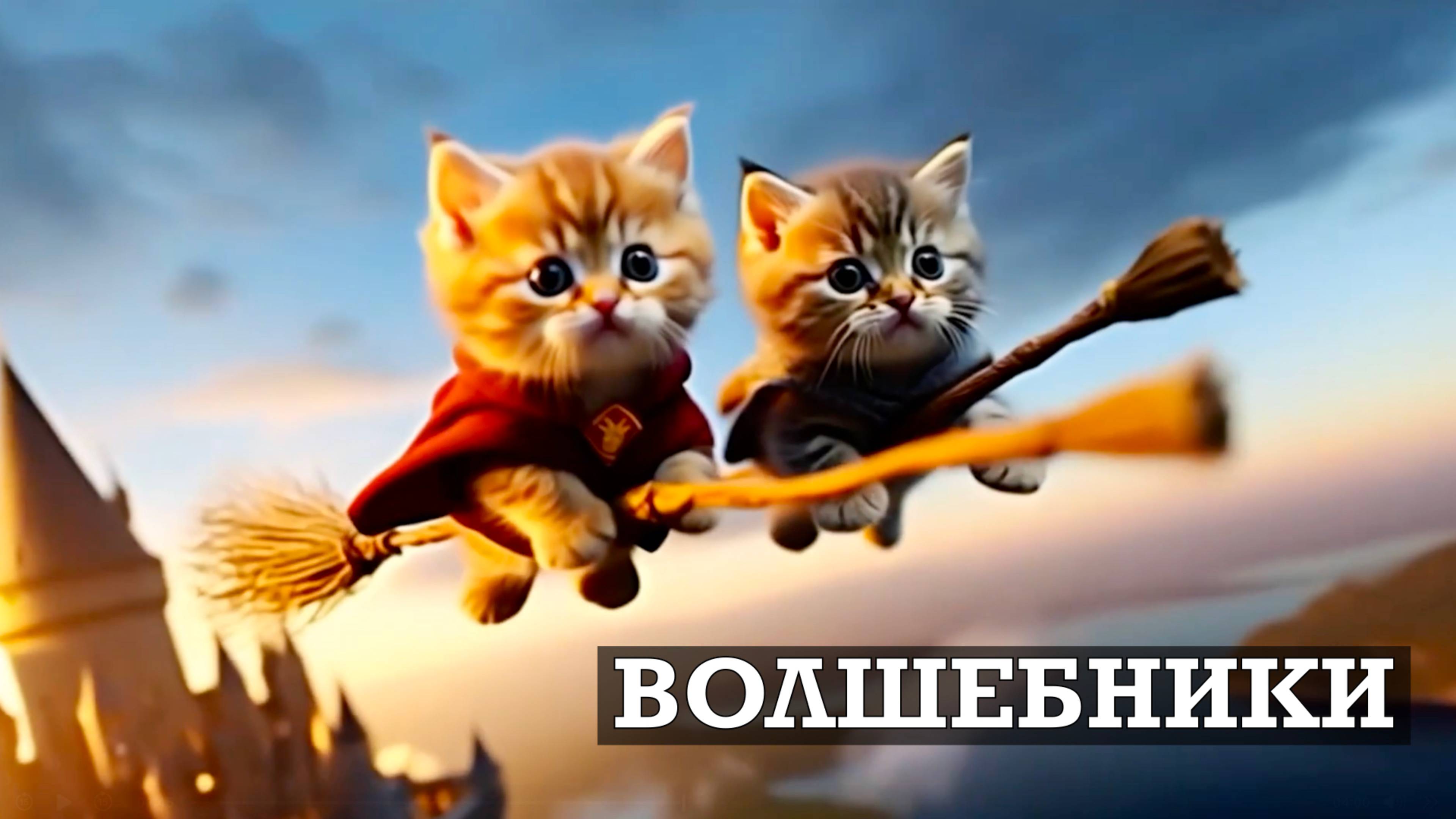Мультик про кота | Песенка про КОТА ВОЛШЕБНИКА | Мультфильмы про животных