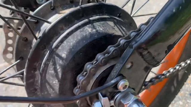 Как снять заднее колесо на куго кирин в1 про (kugoo kirin v1 pro )