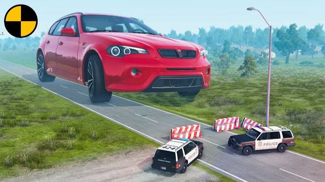 ОГРОМНЫЙ бандитос угоняет от муравьиной полиции 😱 BeamNG.Drive