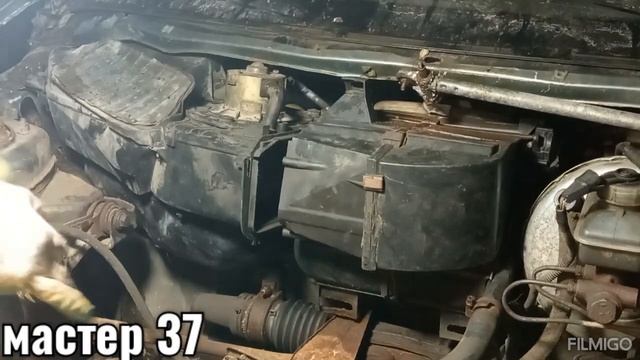 Замена радиатора печки ВАЗ 2110 , 16кл 2006 г выпуска