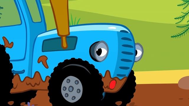 Tractor Changing Colors - Blue Tractor Kids Songs & Cartoons
