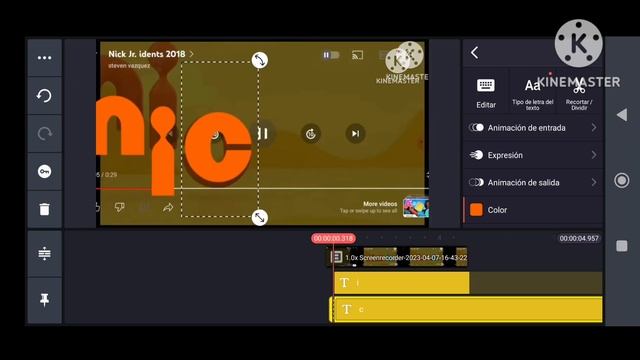 nickjr Logo reamke speedrun KineMaster like ❤️