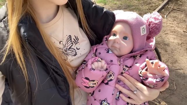 VLOG: Едем в деревню с реборном,прогулки с реборном Евой.
