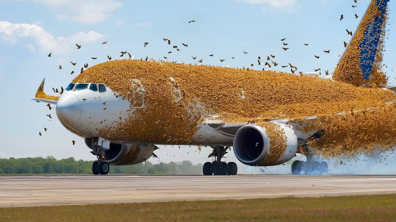 65 НЕВЕРОЯТНЫХ МОМЕНТОВ В АВИАЦИИ, СНЯТЫХ НА КАМЕРУ