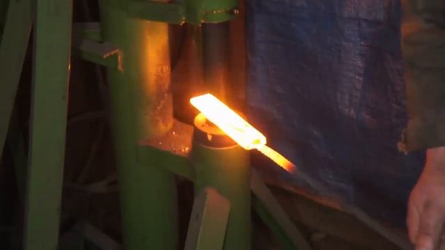 Изготовление клинка из шариков от подшипника