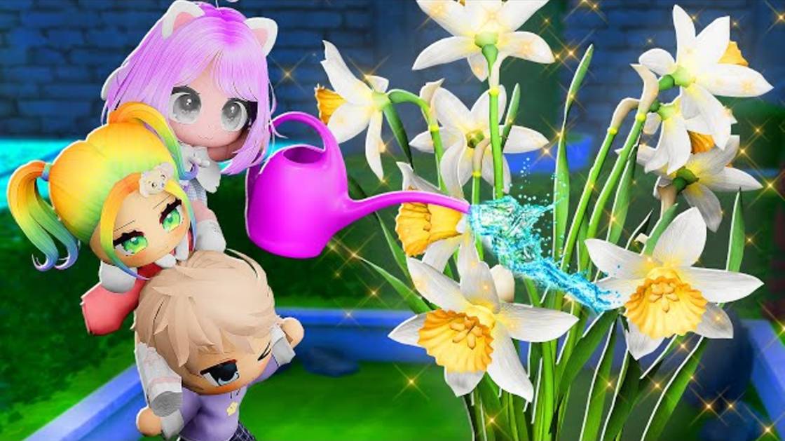 ВЫРАЩИВАЕМ ЦВЕТОЧКИ! (а сами не выросли) Roblox Flower Simulator
