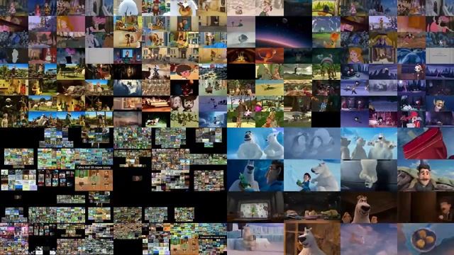 Сборник в одном экране №25 с музыкой. Collection in one screen №25 with music.