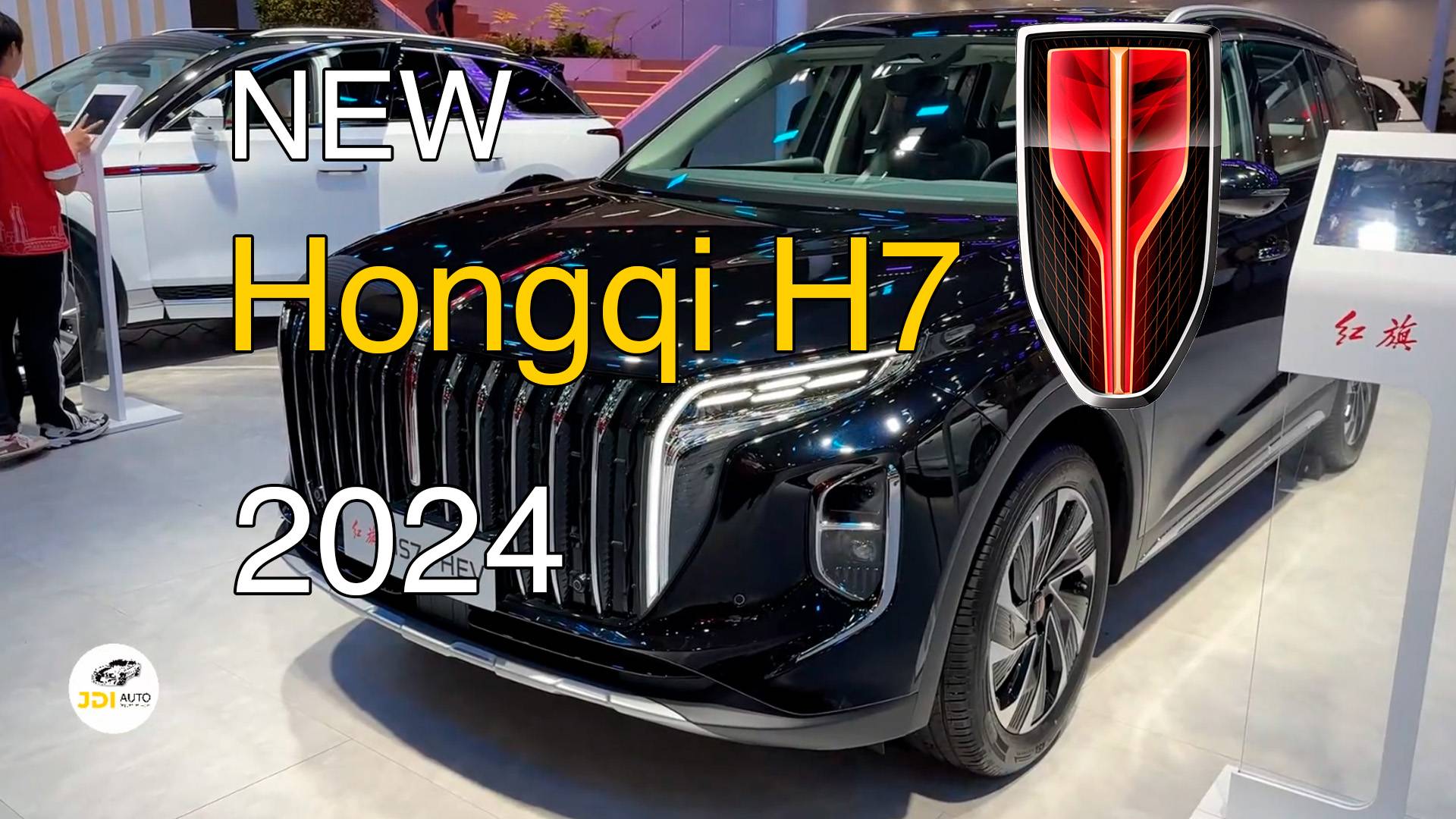 Новый Hongqi HS7 PHEV 2024 года. Видео обзор.