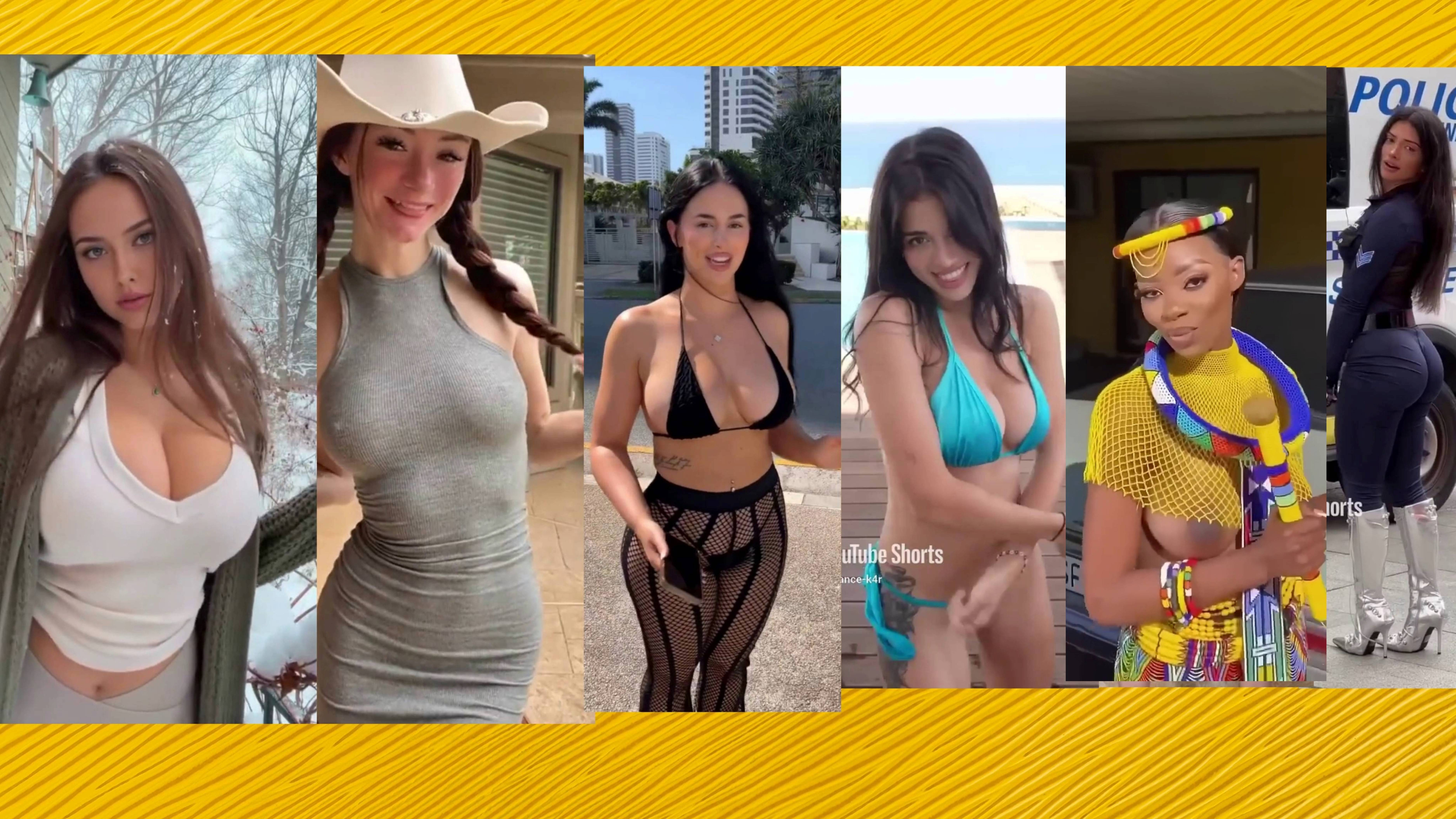 Babes compilation 16 - Big bank tiktok challenge ❤️ClipchampGirls 2025