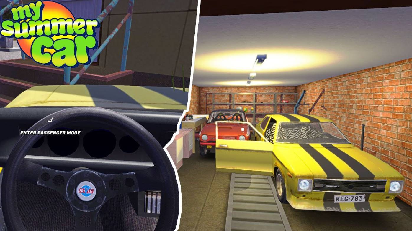 МАШИНА ЯНИ, КОТОРУЮ МОЖНО ВОДИТЬ - УГНАЛИ RICOCHET ST - My Summer Car
