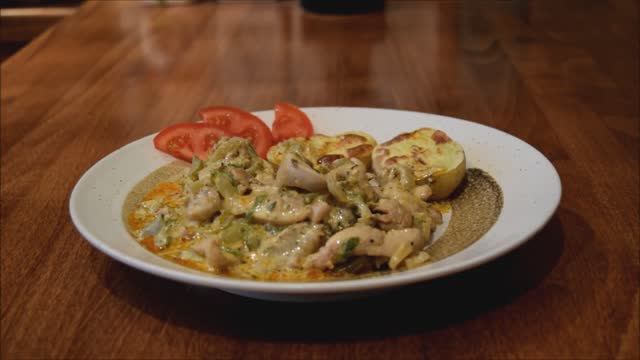 Бефстроганов из курицы