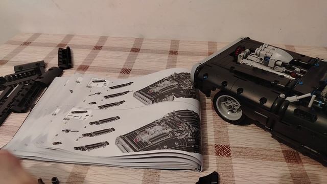 Сборка Lego technic "машина доменика торетто
Последняя часть