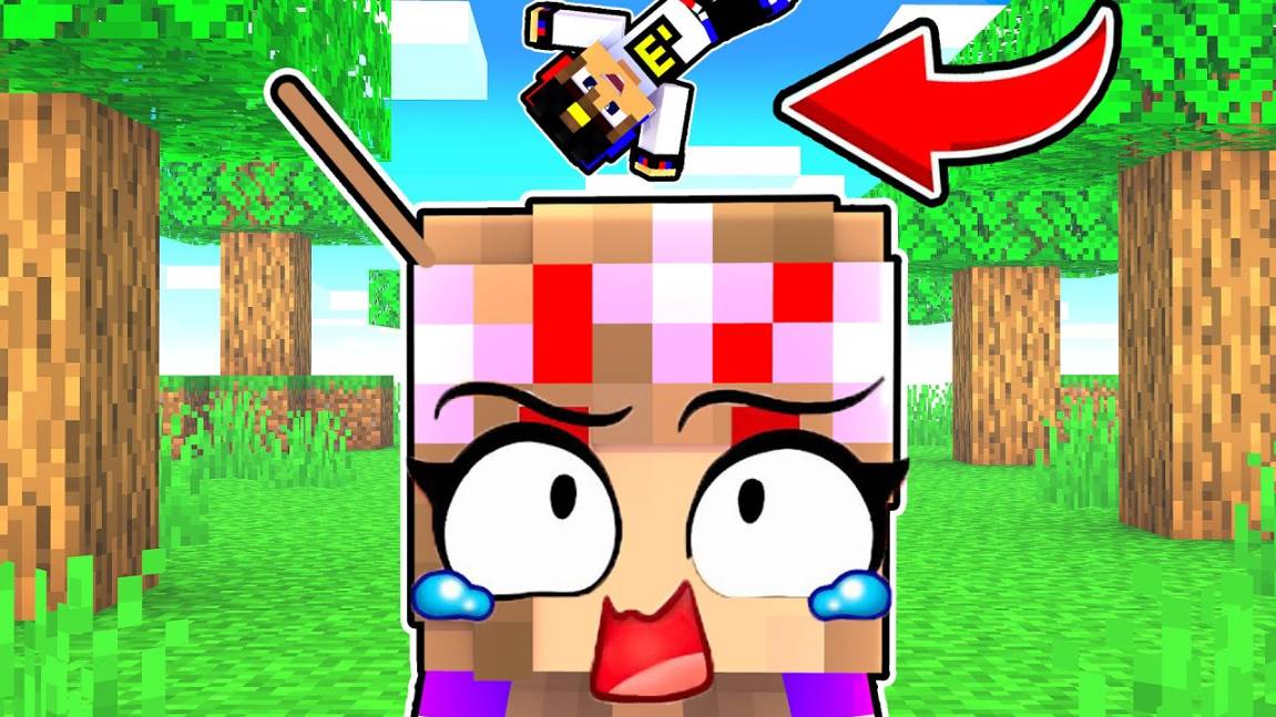 ЧТО В ГОЛОВЕ У ДЕВУШКИ СЛОМАННЫЙ МОД в МАЙНКРАФТ НУБ И ПРО ВИДЕО ТРОЛЛИНГ MINECRAFT Евгенбро
