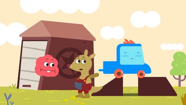 Мультфильм про машинки - Грузовичок Пик - Раскраска - Пик сломался 2