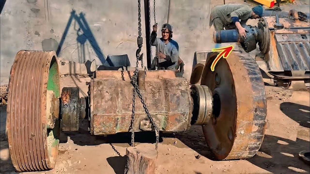 Как Заменить Тяжелую Камнедробильную машину