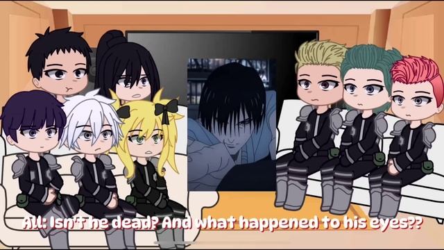 Kaiju No:8 react to Kafka as Toji Fushiguro // Gacha React