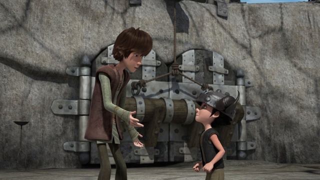 Драконы: Защитники Олуха 12 серия «Удачная замена» (мультсериал, 2014)
