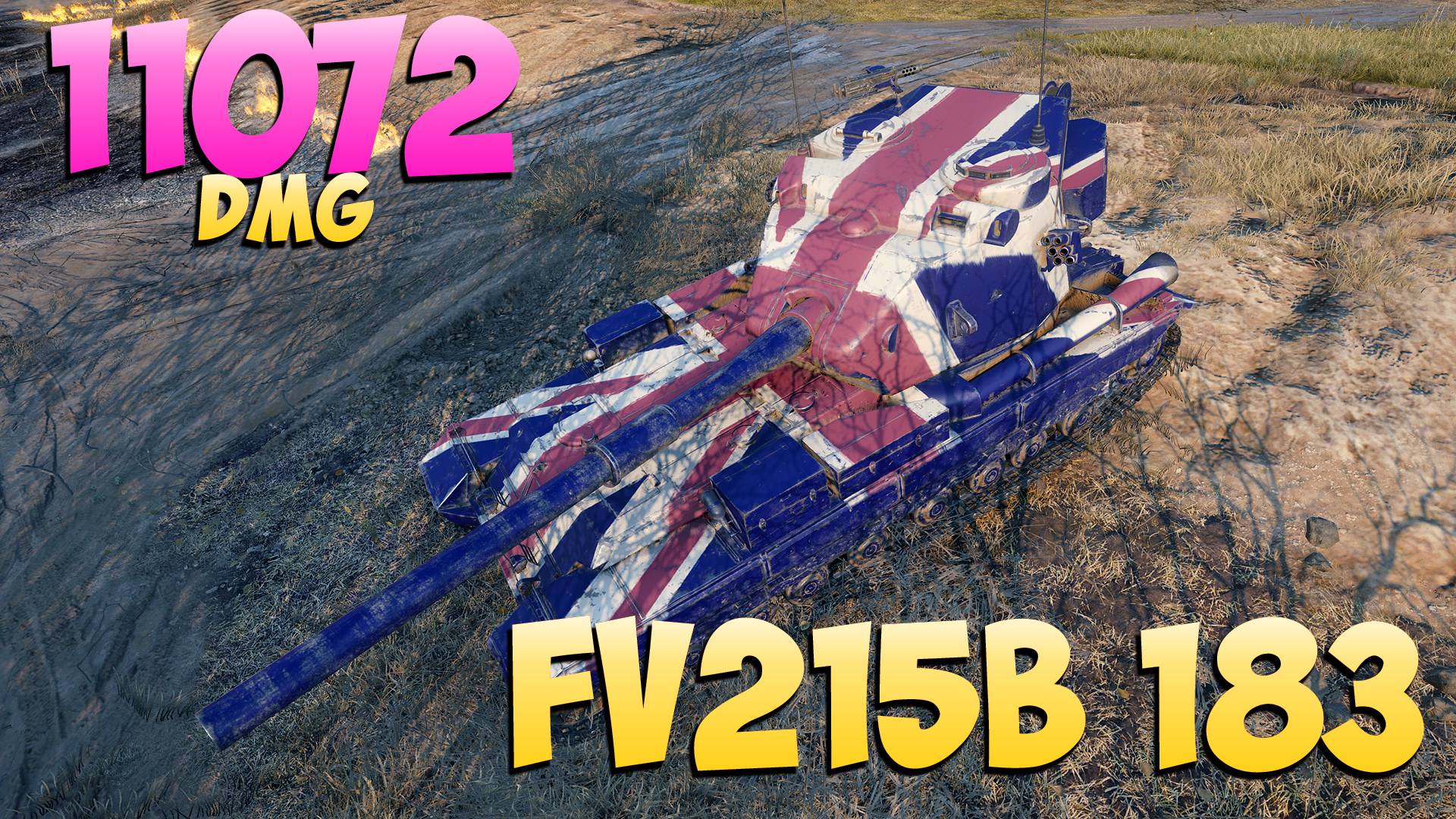 FV215b 183 - 5 Фрагов 11K Урона - Средний бой! - Мир Танков