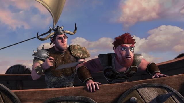 Драконы: Гонки по краю 1 сезон 14 серия «Команда асов» (мультсериал, 2016)