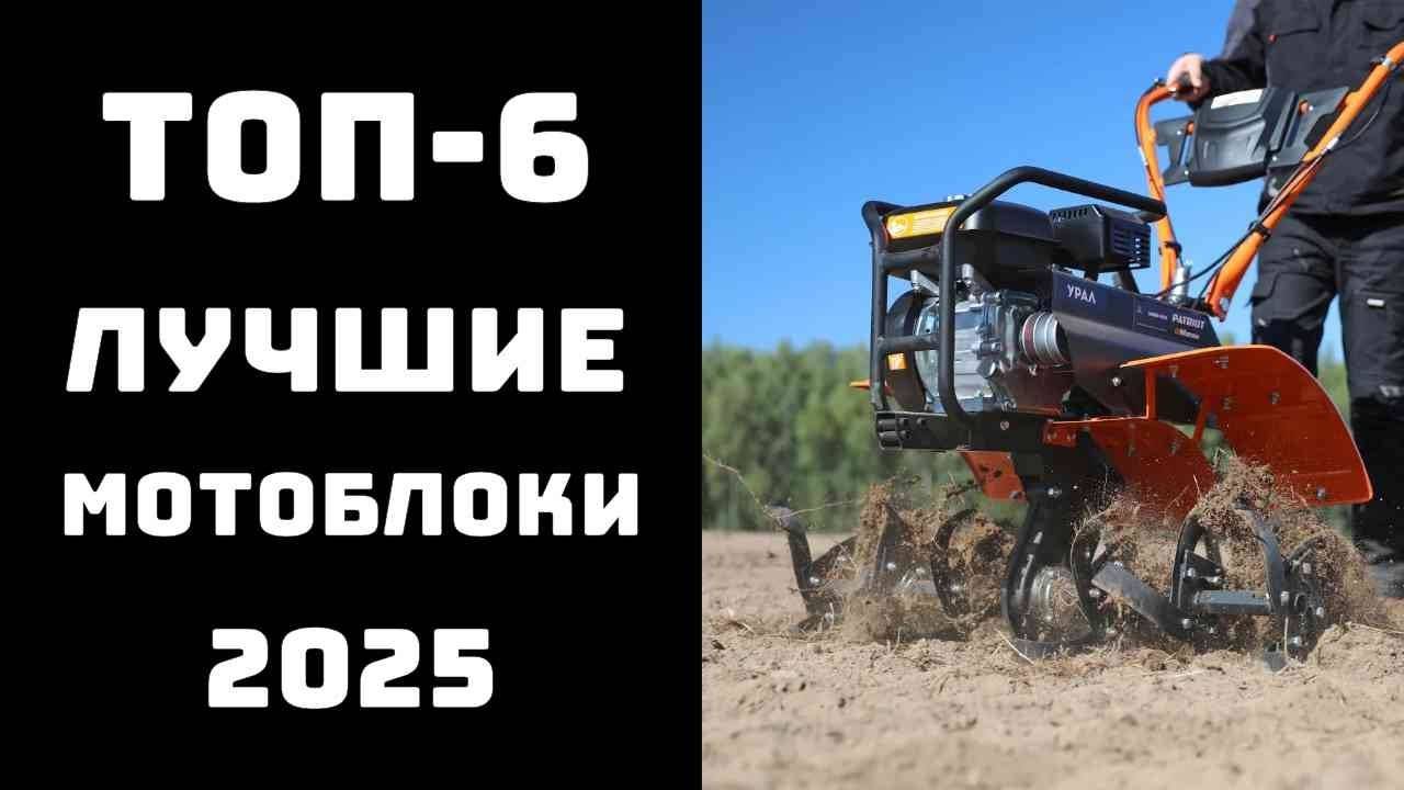 Лучшие мотоблоки 2025 года ТОП-6. Мотоблоки для дачи и огорода. Купить мотоблок недорого!